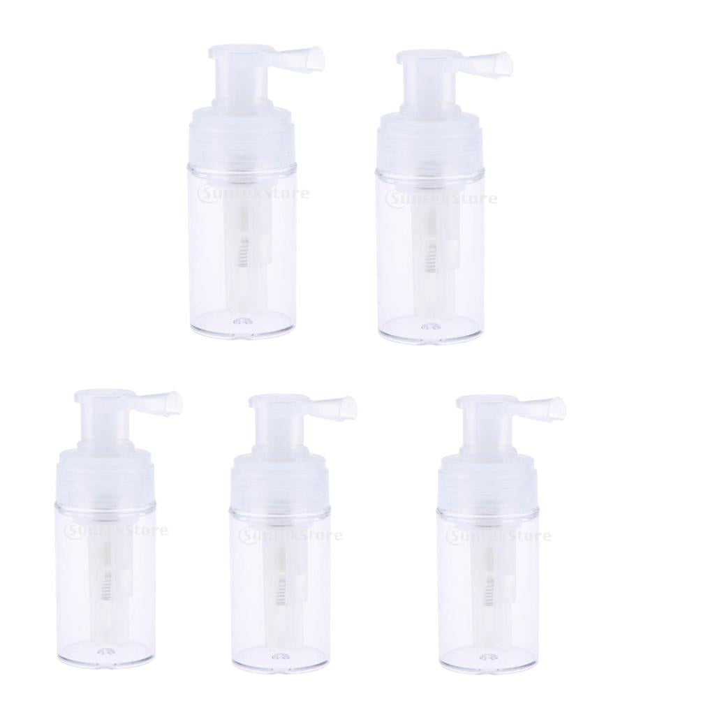 5x Empty Refillable and Reuseable Powder Spray Bottle Cosmetic Bottles 110ml