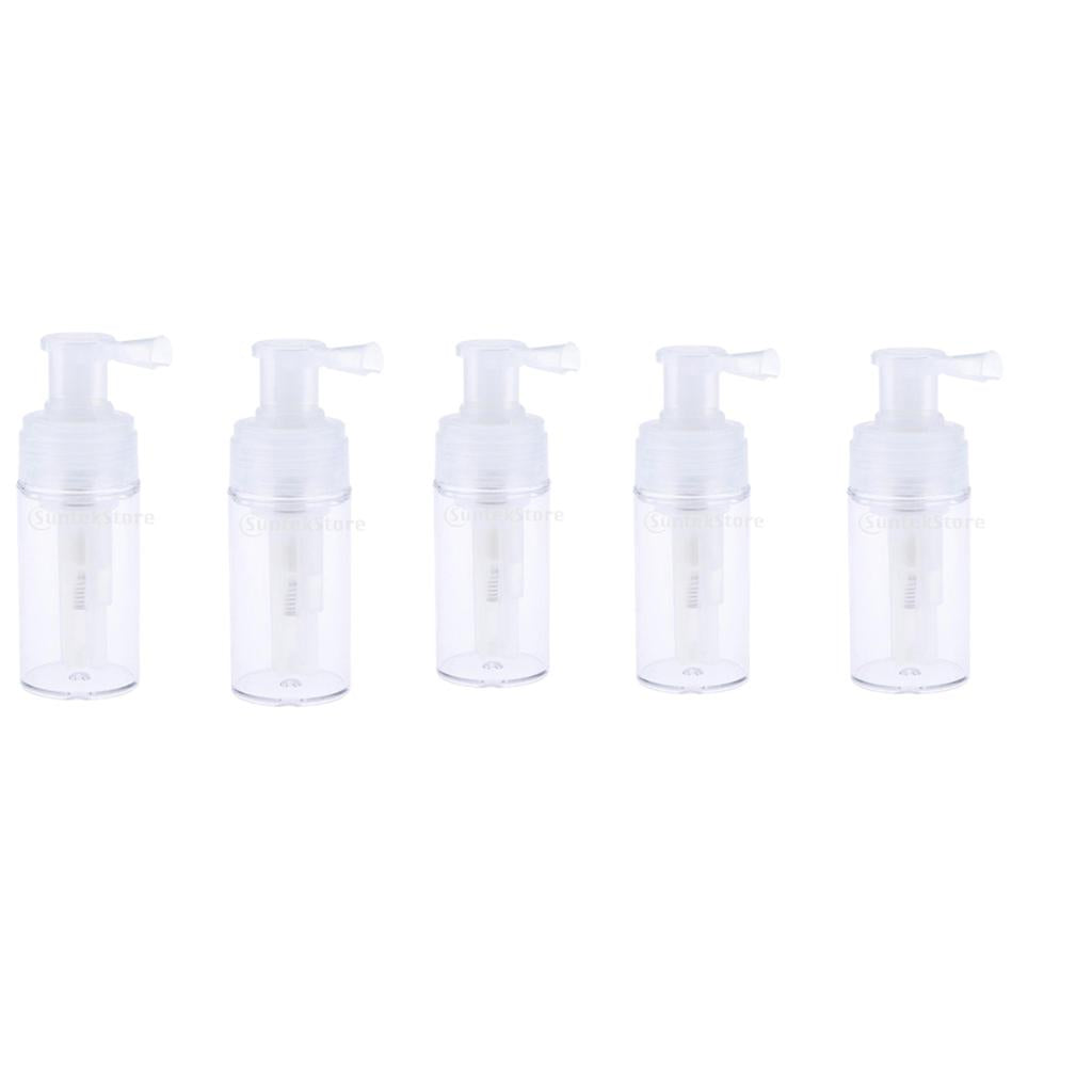 5x Empty Refillable and Reuseable Powder Spray Bottle Cosmetic Bottles 110ml