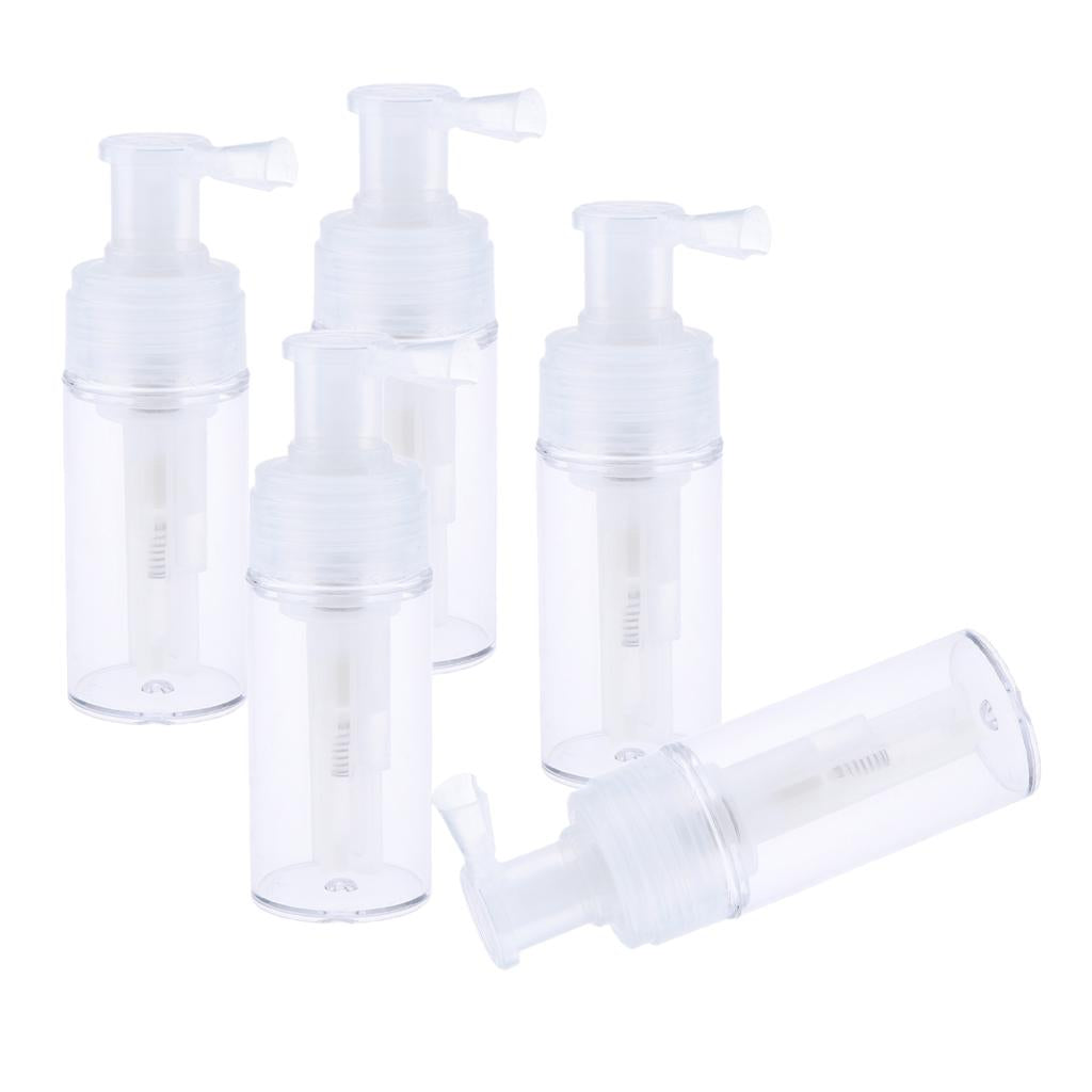 5x Empty Refillable and Reuseable Powder Spray Bottle Cosmetic Bottles 110ml