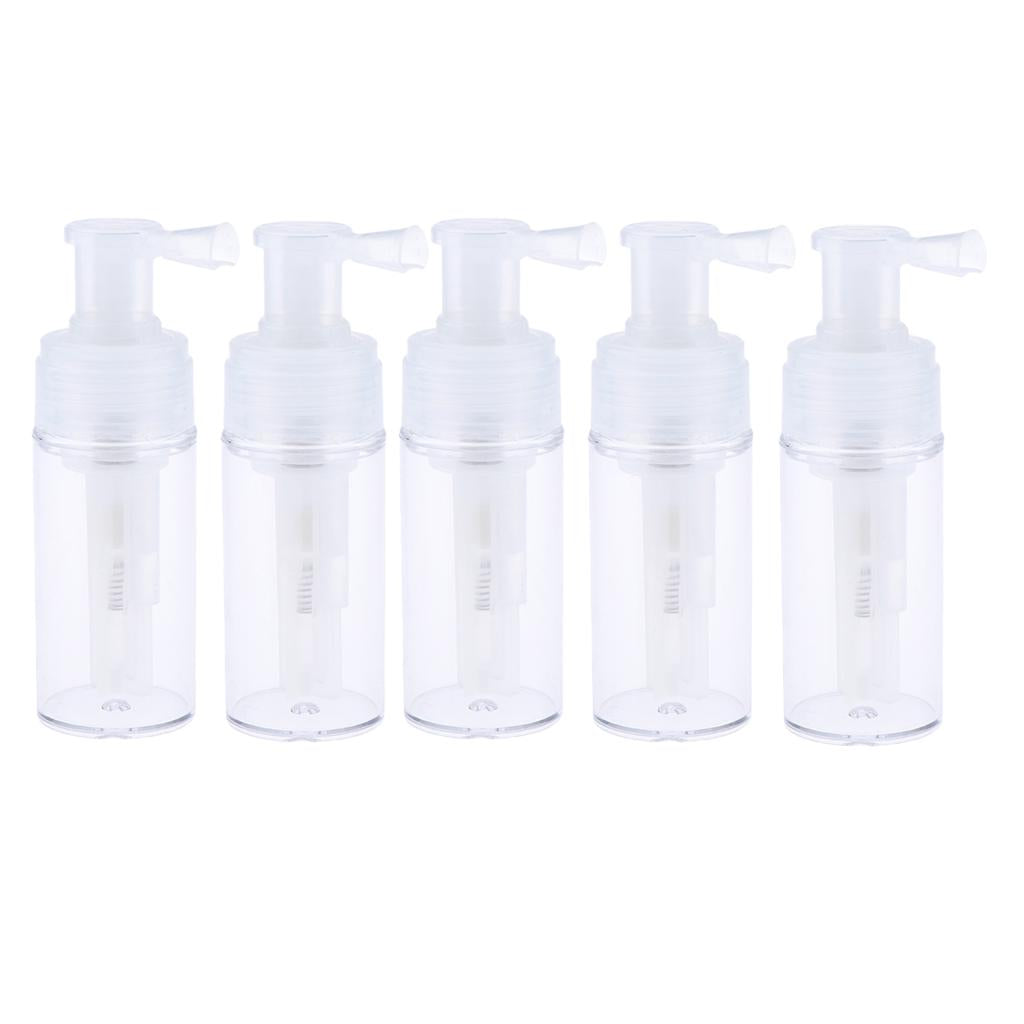 5x Empty Refillable and Reuseable Powder Spray Bottle Cosmetic Bottles 110ml