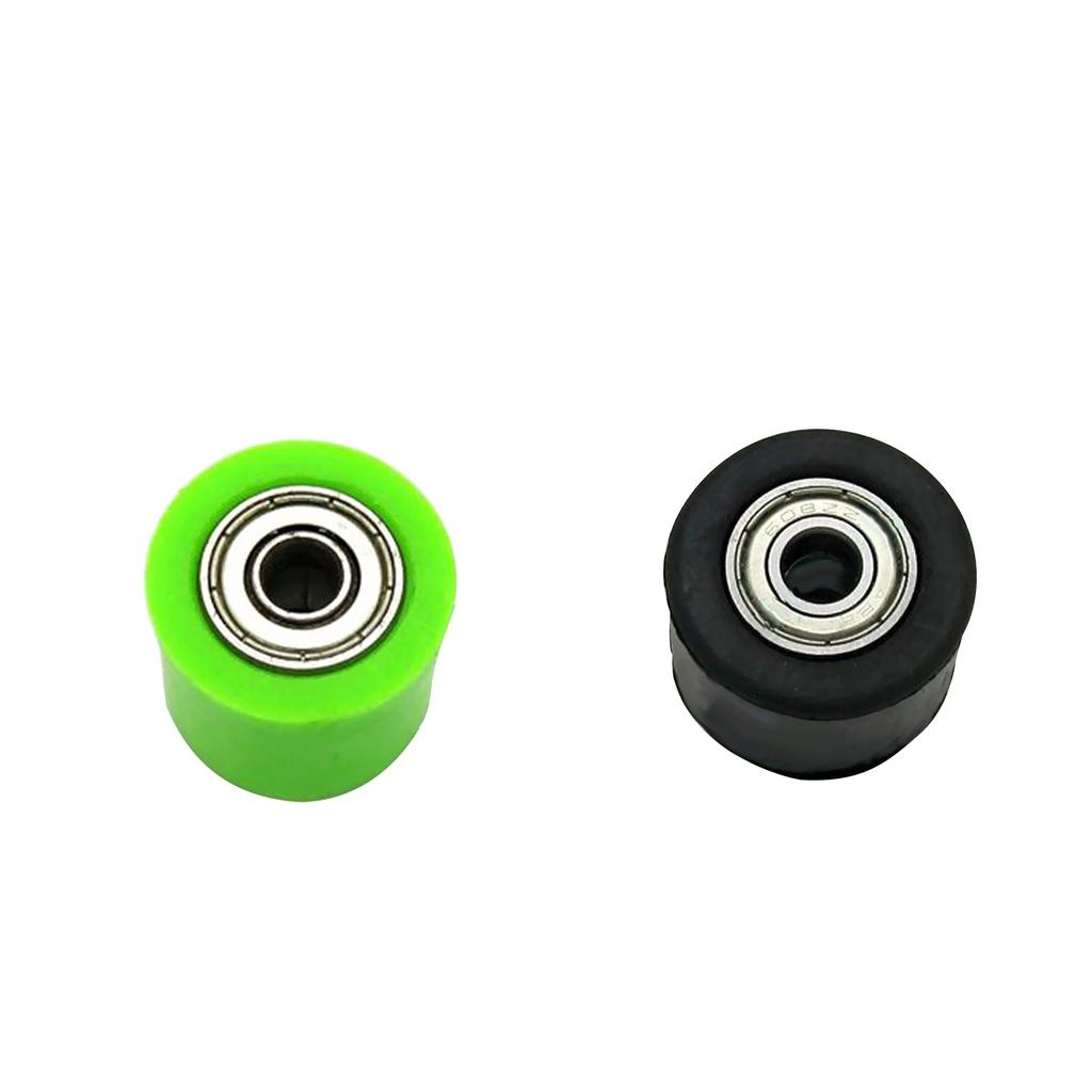 2pcs Chain Roller Tensioner Pulley Wheel Guide for CRF YZF RMZ KLX