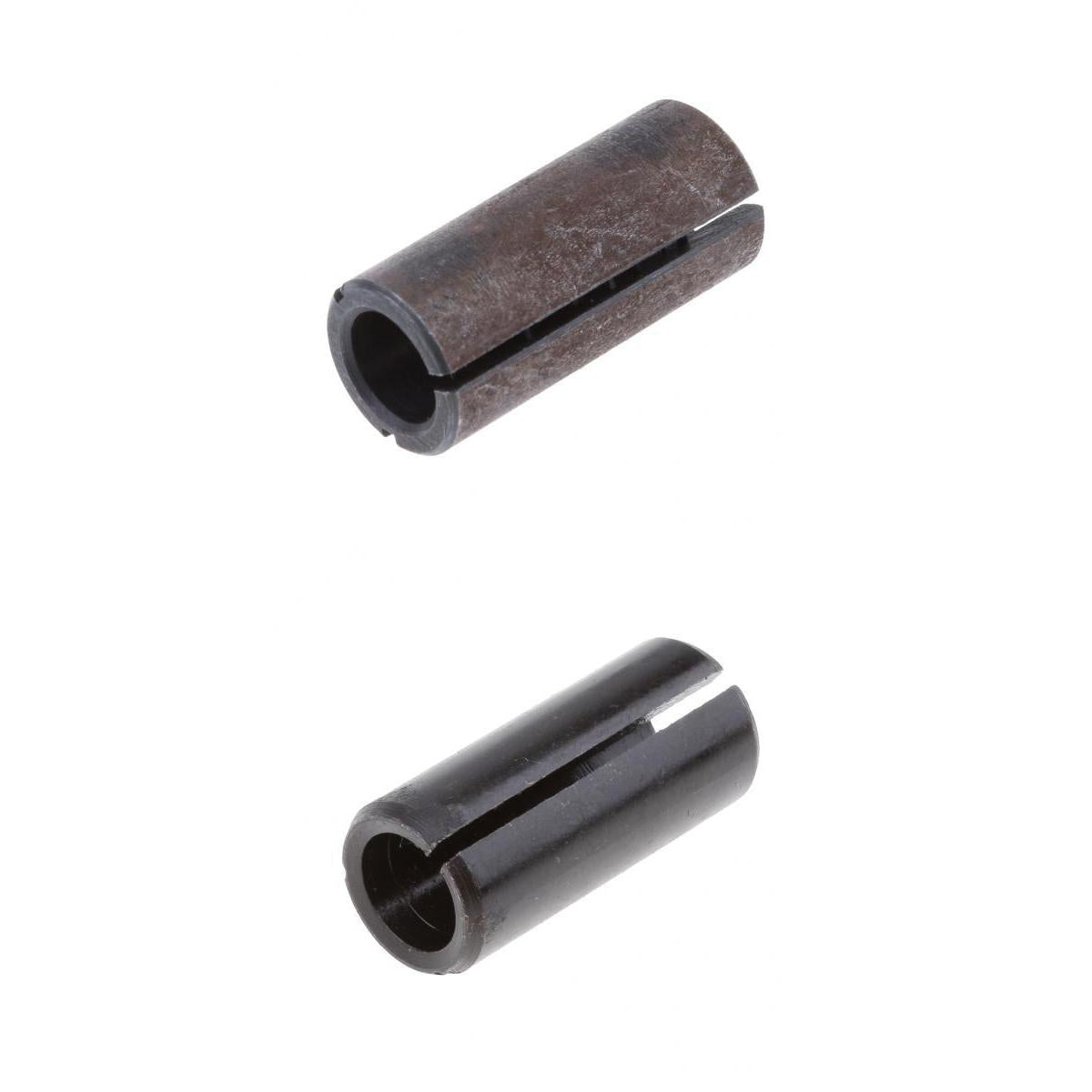 2pcs Carbide High Precision Router Bit Collet Chuck Adapter 12mm & 12.7mm