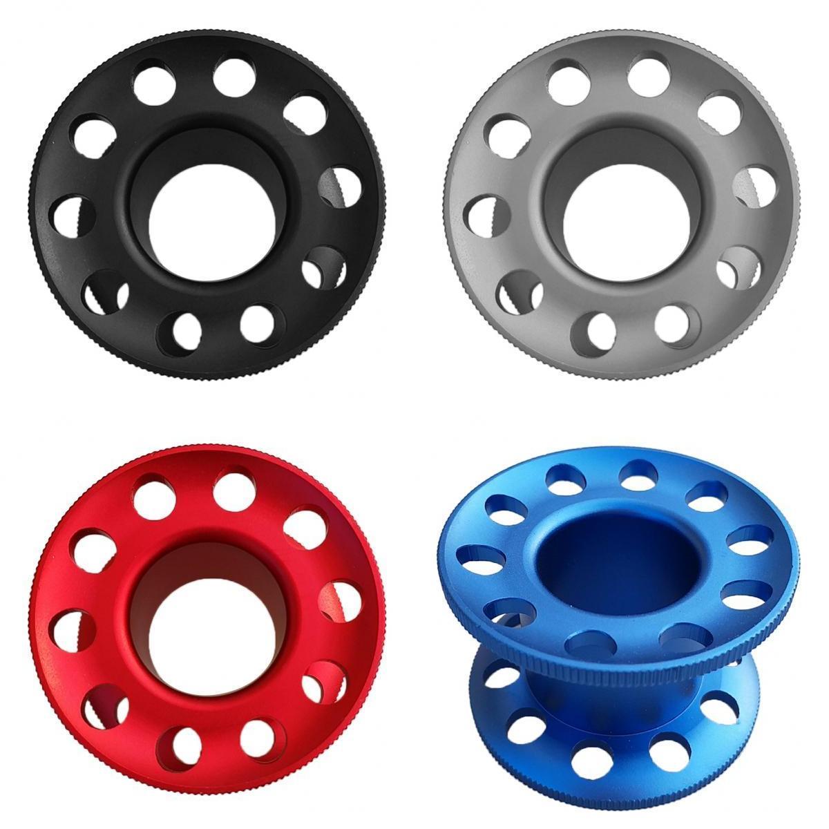 4 Piece Scuba Diving Blank Finger Tech Spool Dive Snorkeling Guide Line Reel