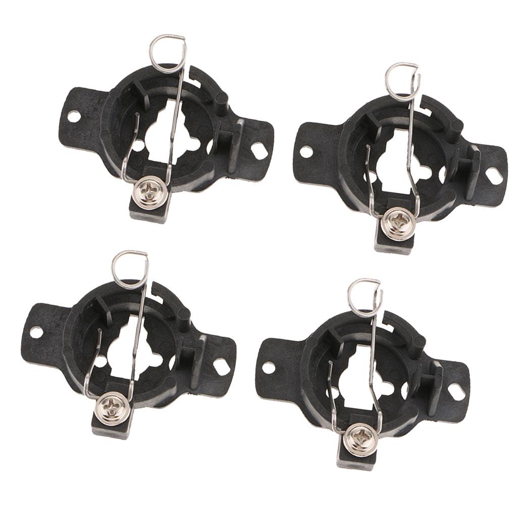 4pcs H1 HID Xenon Bulbs Conversion Adapters Holders For Mercedes S320 320