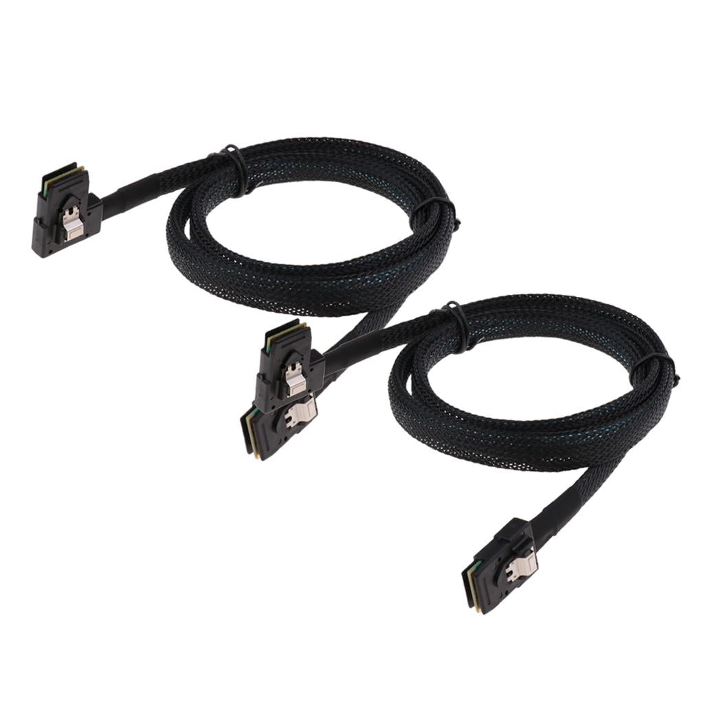 2xMini SAS Cable 36PIN SFF8087 To 8087 SAS HDD Hard Drive Adapter Cable 70cm