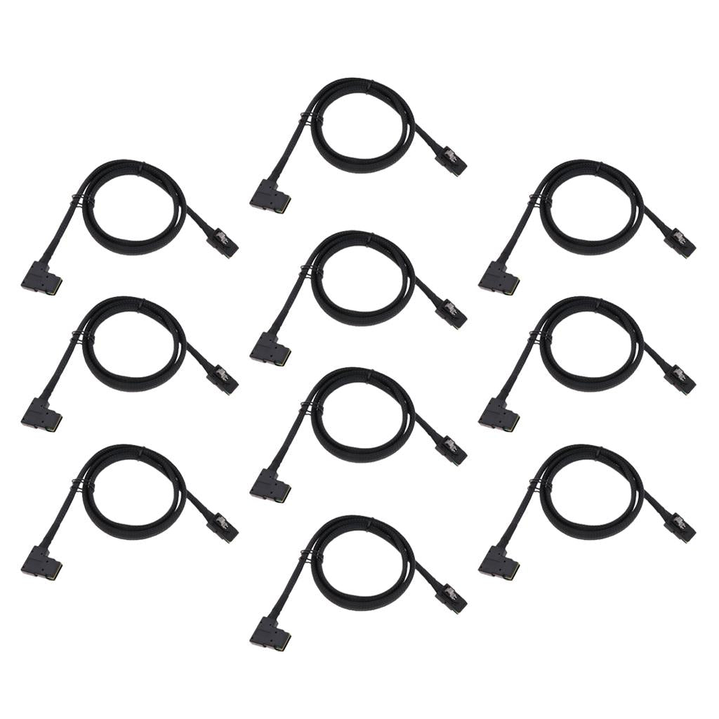 10x Mini SAS Cable 36PIN SFF8087 To 8087 SAS HDD Hard Drive Adapter 70cm
