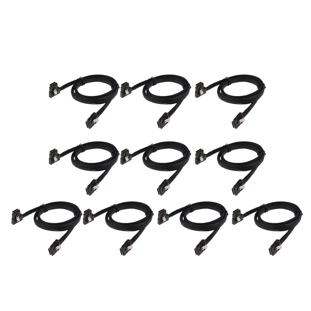 10x Mini SAS Cable 36PIN SFF8087 To 8087 SAS HDD Hard Drive Adapter 70cm