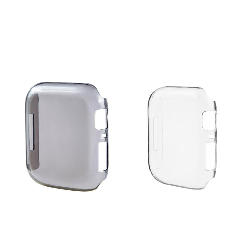 2 Pieces Full Cover Shockproof Protective Case Cover For 40mm Apple Watch 4