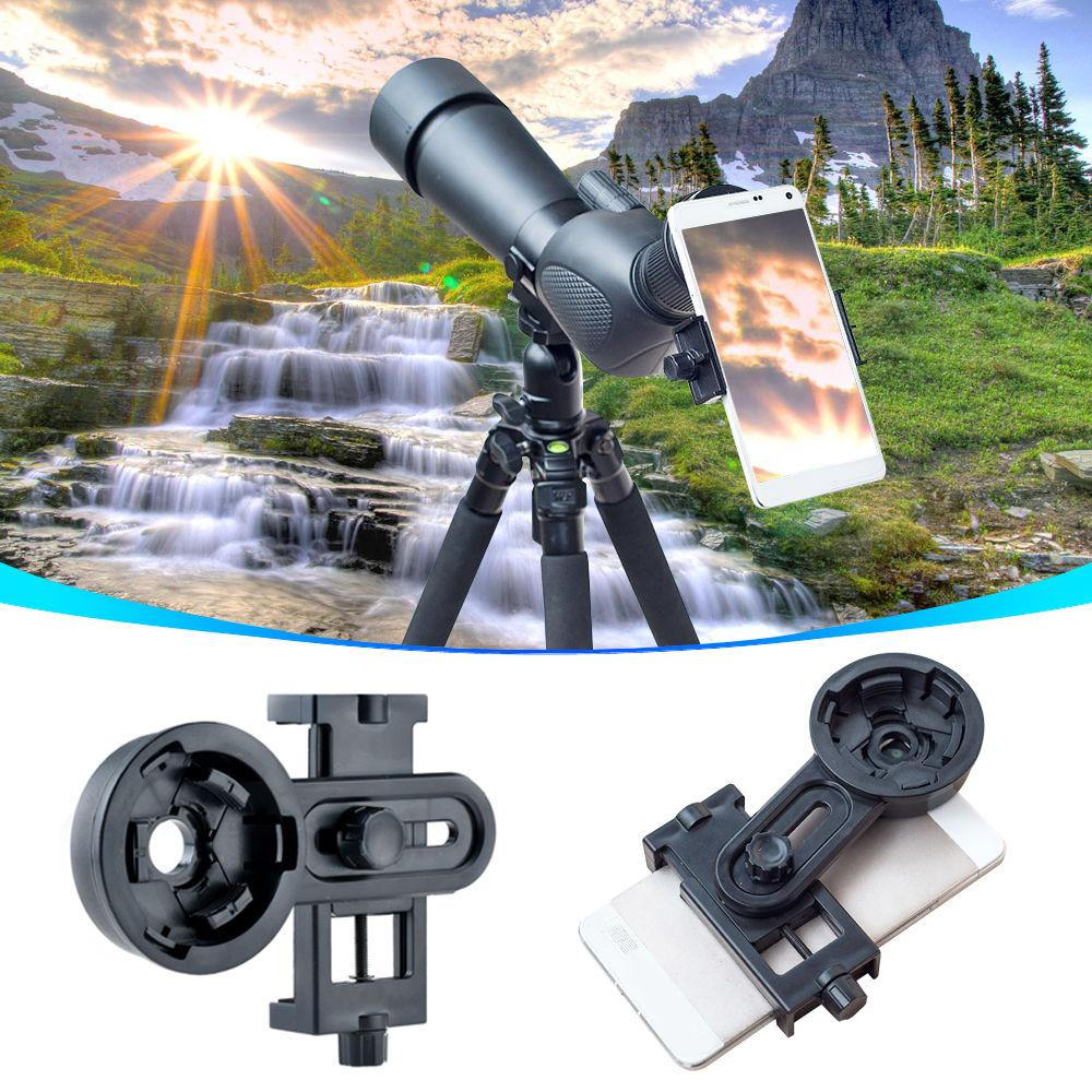 6X Universal Telescope Camera Interface Bracket Kit Cell Phone Mount Holder