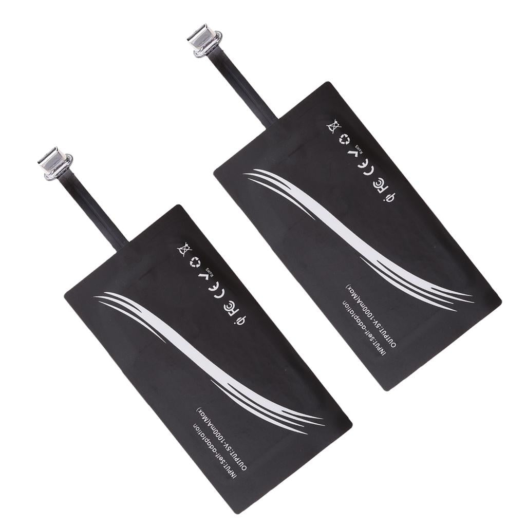 2x Wireless Charging Receiver Type C Charger Module for HUAWEI Oneplus 5