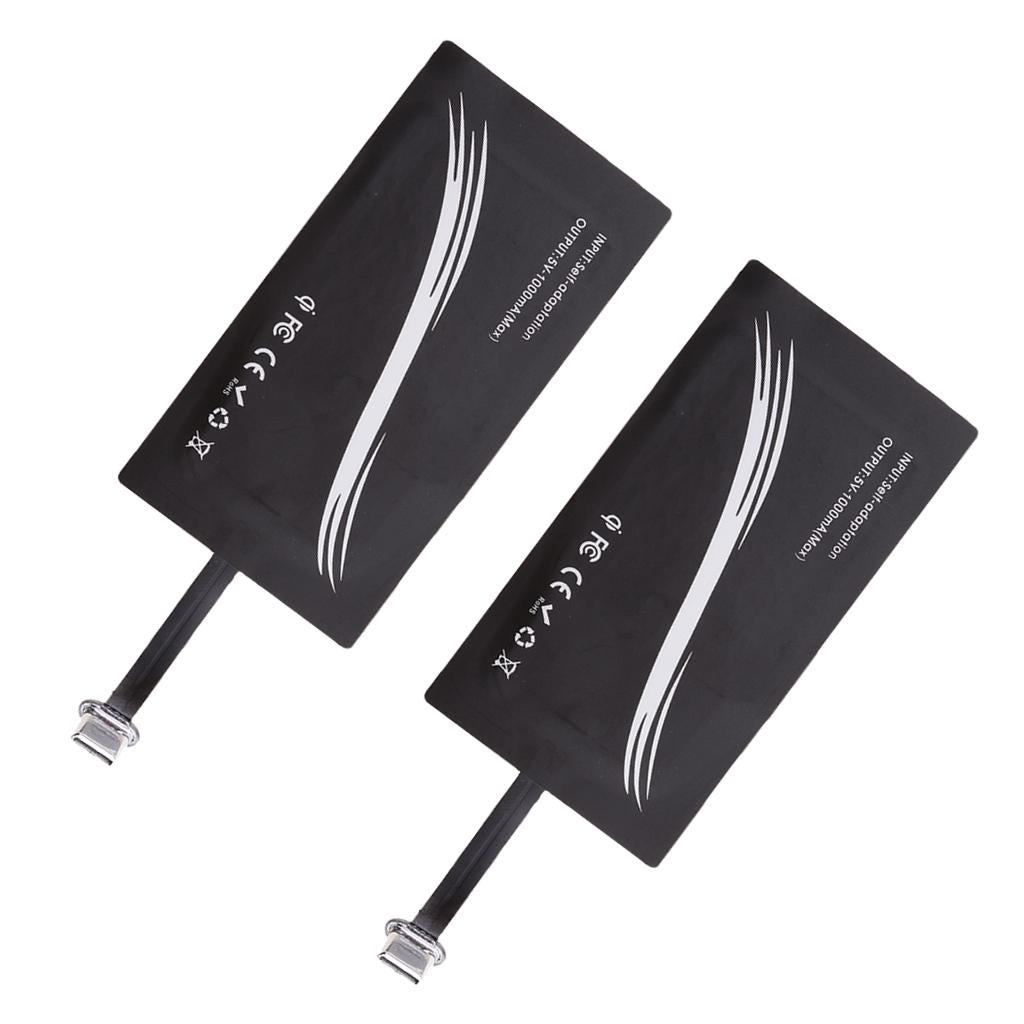 2x Wireless Charging Receiver Type C Charger Module for HUAWEI Oneplus 5