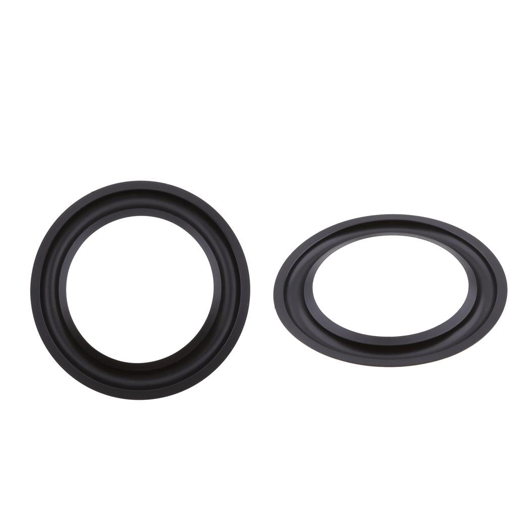 2x 5inch 125mm Speaker Surround Foam Woofer Edge Audio Repair Replacement