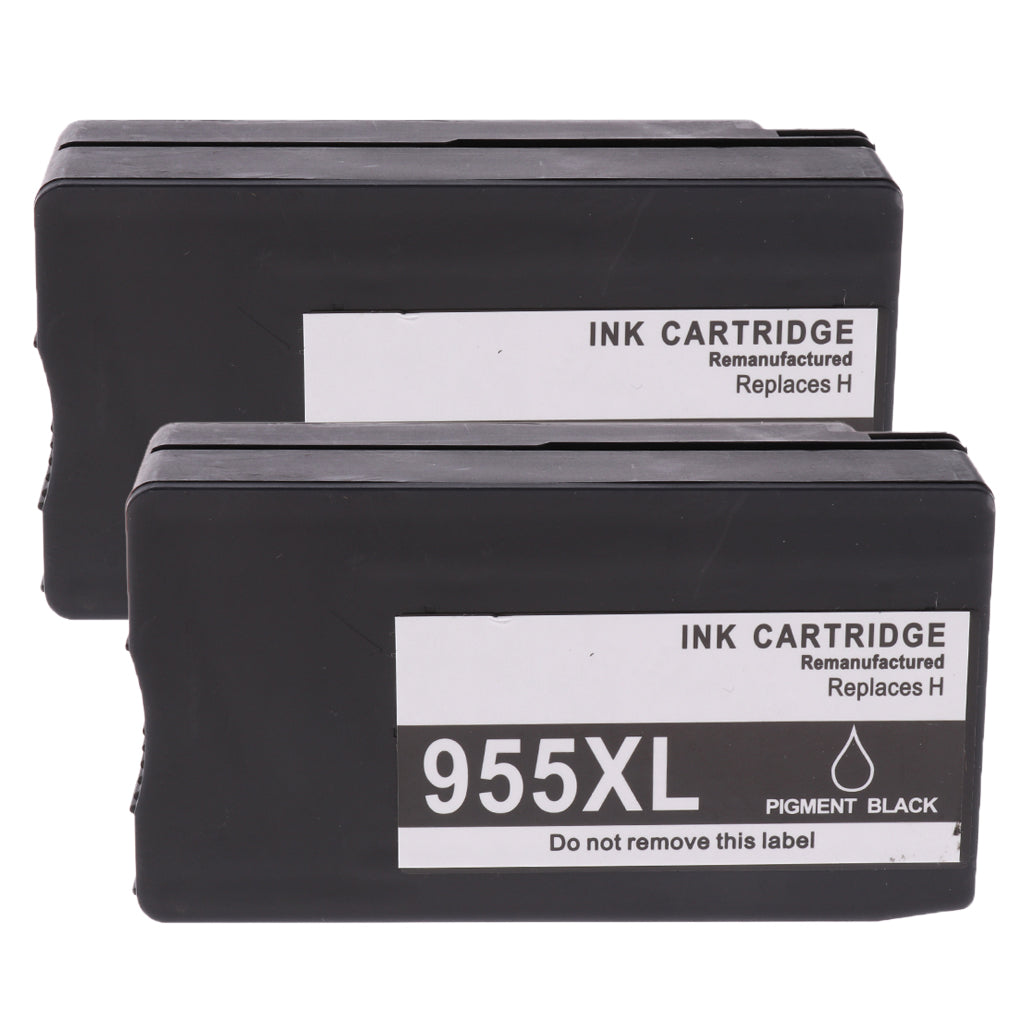 2x Ink Cartridges 955XL Replacement for 8210 / 8216 / 8218