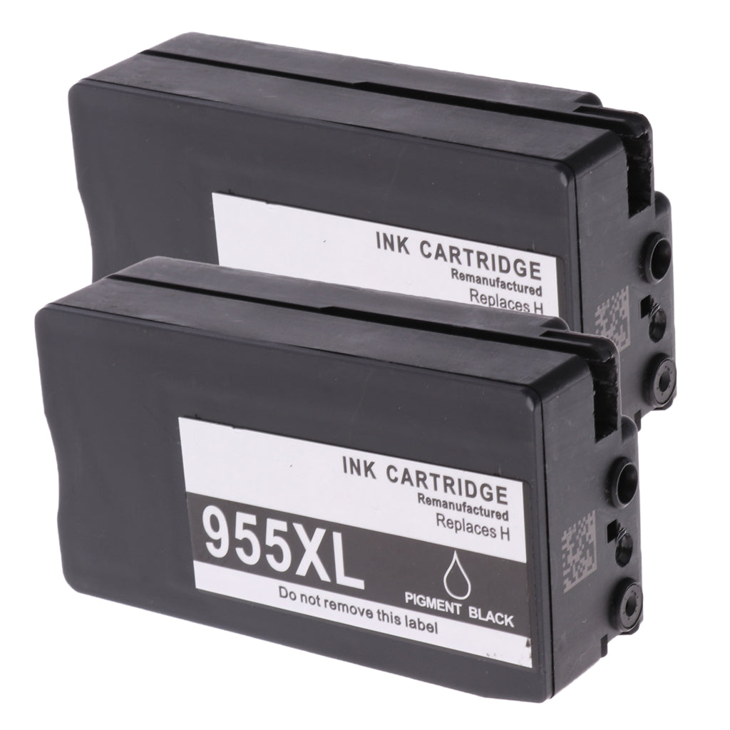 2x Ink Cartridges 955XL Replacement for 8210 / 8216 / 8218