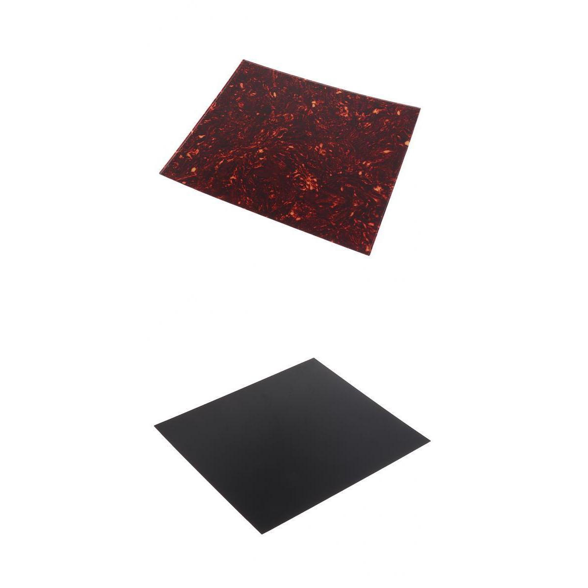 2pcs Self Adhesive Pickguard Sheet Scratch Plate for Acoustic Folk Guitar
