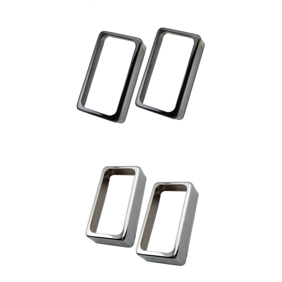 4pcs Double Coil Humbucker Pickup Covers for Electric Guitar Replacement