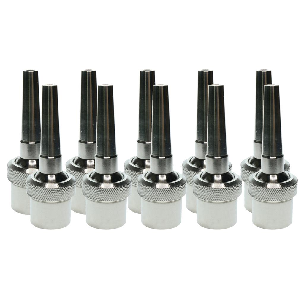 10Pcs Adjustable Stainless Steel Universal Straight Garden Fountain Nozzle