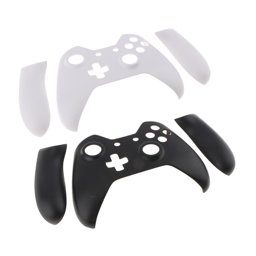 2Pieces Soft Touch Front Shell Faceplate + L R Panel for One Controller