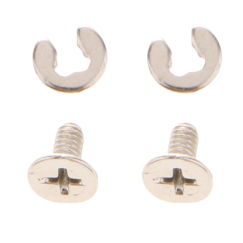 2Set For Nintendo New 3DS XL LL Battery Back Cover Screws Secure Bolt Repair
