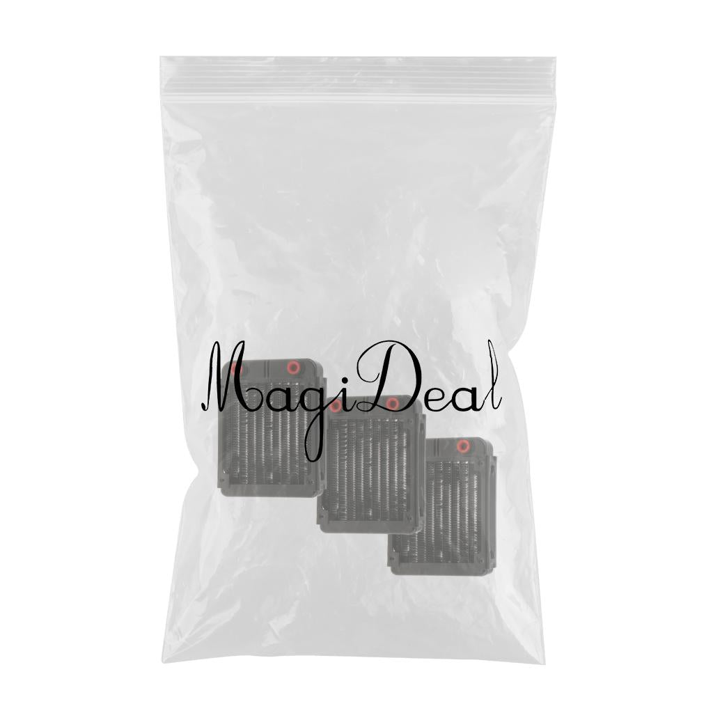 3Pcs G4/1 Aluminum Computer CPU 10 Pipes Water Cooling Radiator System 120mm