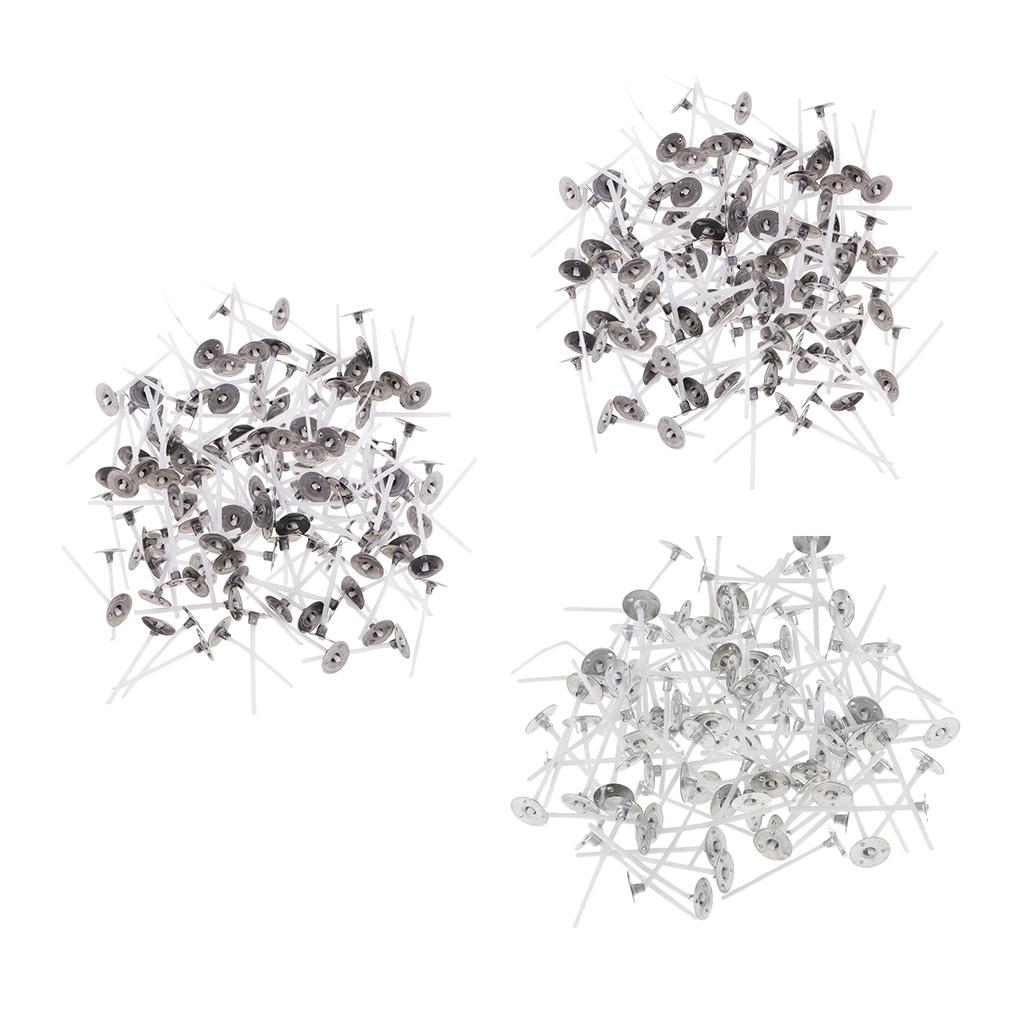600 Pieces White Cotton Candle Wicks Core For Home Candle Making 2.5/3/3.5cm