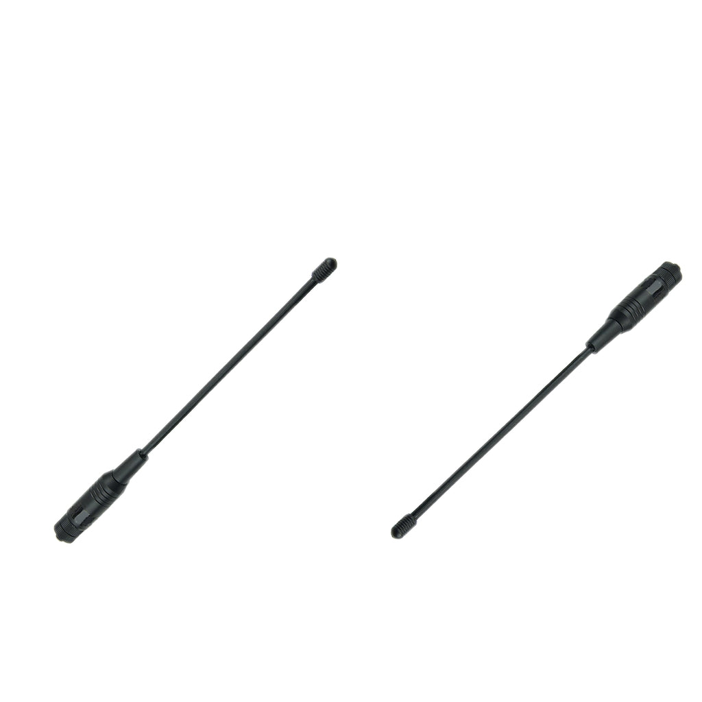 2Pcs NA-701 SMA-Male Walkie Talkie Dual Band Handheld Two-Way Radio Antenna