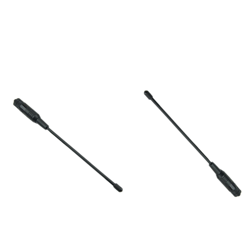 2Pcs NA-701 SMA-Male Walkie Talkie Dual Band Handheld Two-Way Radio Antenna