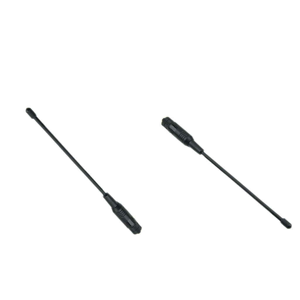 2Pcs NA-701 SMA-Male Walkie Talkie Dual Band Handheld Two-Way Radio Antenna