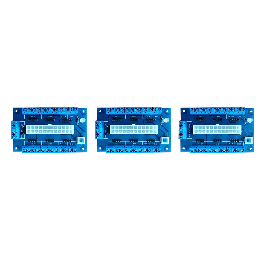 3Piece 24/20-Pin ATX PC Power Desktop Power Module Adapter