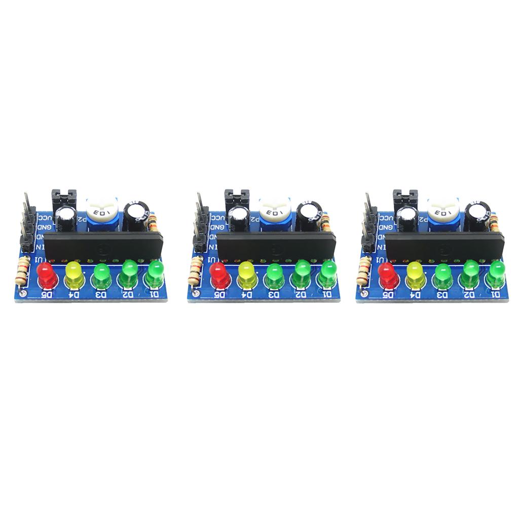 3Piece Power Level Indicator Battery Pro Audio Level Indicator Module