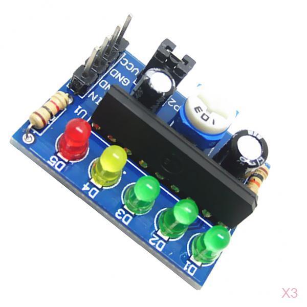 3Piece Power Level Indicator Battery Pro Audio Level Indicator Module