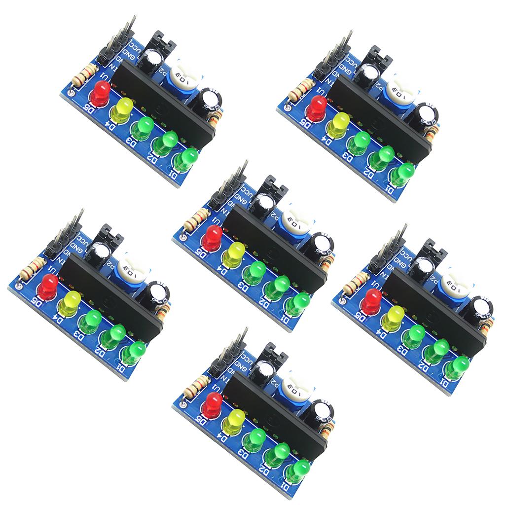 6Piece Power Level Indicator Battery Pro Audio Level Indicator Module