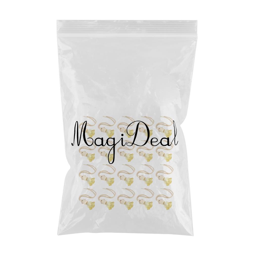 20x Rosebud Flower Shape Car Hanging Perfume Bottle Air Freshener Bottle