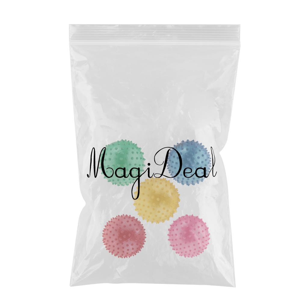 5PCS 6 Inch PVC Inflated Knobby Bouncy Ball Massage Sensory Ball Kids Toy