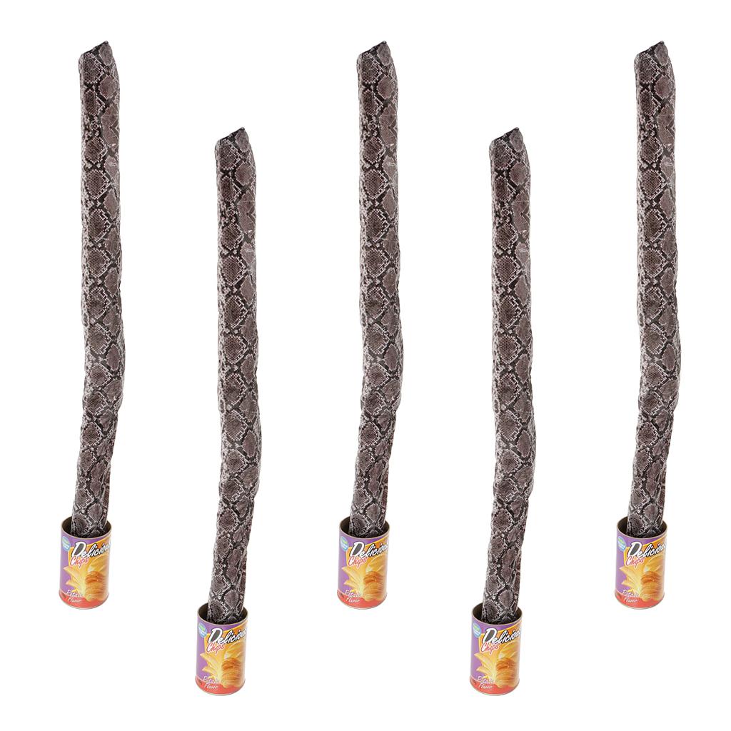 5pcs Pop Out Snake in A Potato Chips Can Party Trick Prank Jokes Gag Gift