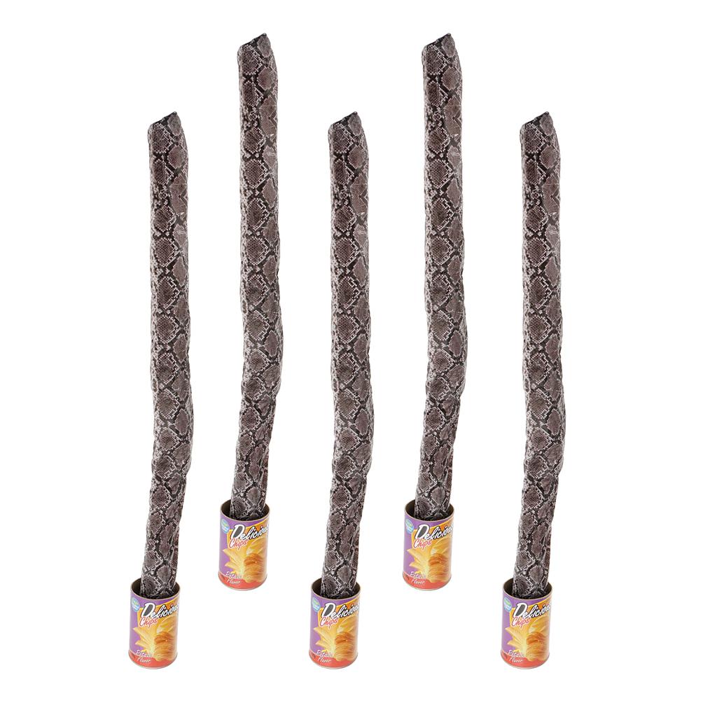 5pcs Pop Out Snake in A Potato Chips Can Party Trick Prank Jokes Gag Gift