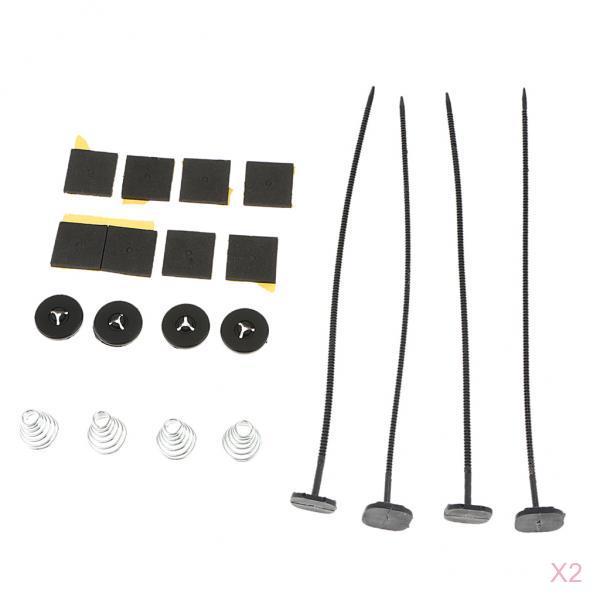 2Set Electric Radiator Fan Ties Straps Mounting Kit Universal Strap Tie Fans
