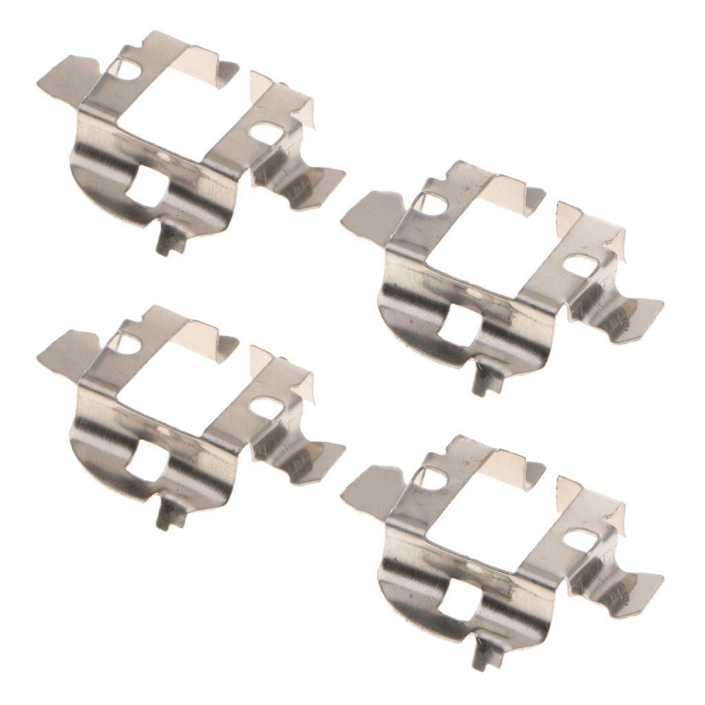 4PCS H7 LED Headlight Bulbs Adapters Holders Retainers For Audi Benz VW