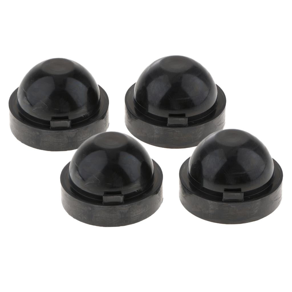 4PCS Inner Dia Rubber Housing Seal Dust Cover for Car LED HID Headlight 85mm