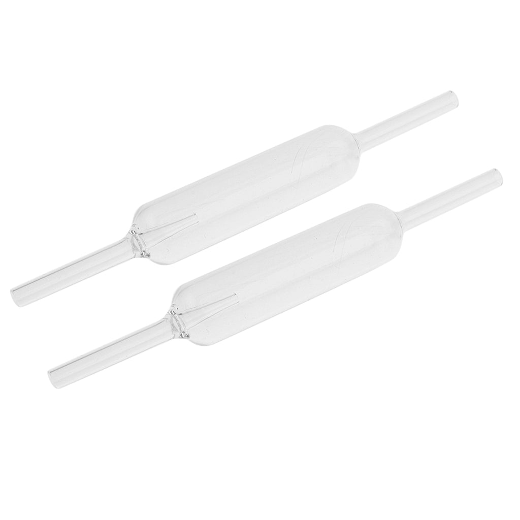 2 Pcs Glass Aquarium Tank CO2 Diffuser Bubble Counter With Suction Cup