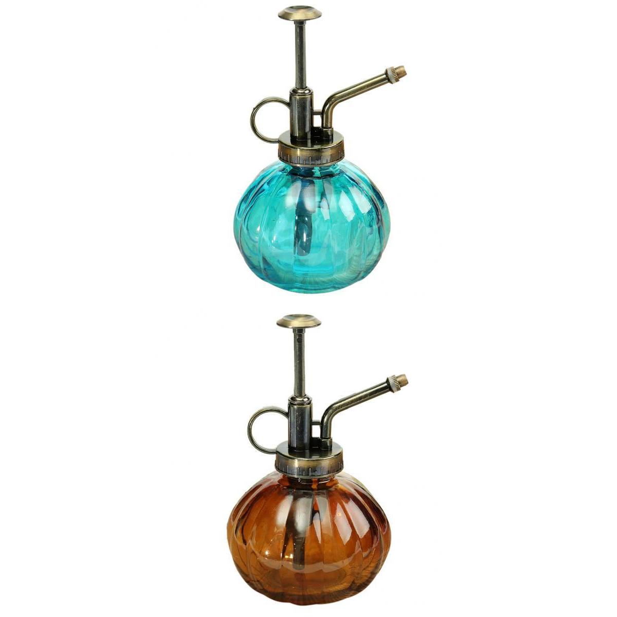 2pcs Antique Plant Flower Watering Pot Bottle Garden Hairdressing Sprayer