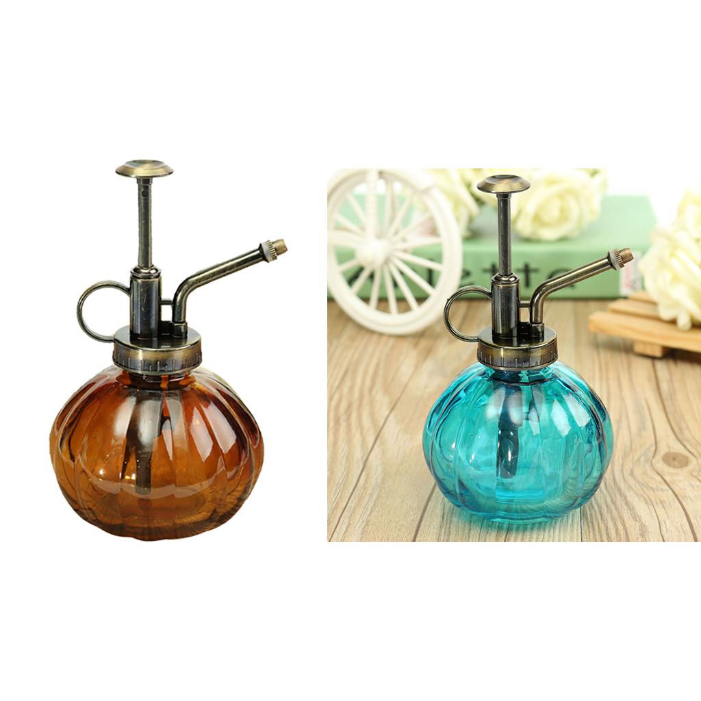 2pcs Antique Plant Flower Watering Pot Bottle Garden Hairdressing Sprayer