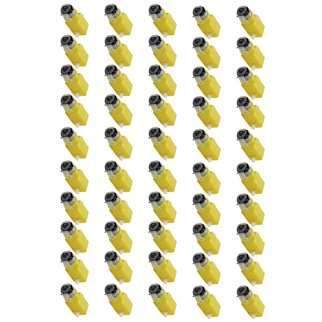 50 Piece Intelligent Car TT Motor Launch Smart Car Gear Motor for