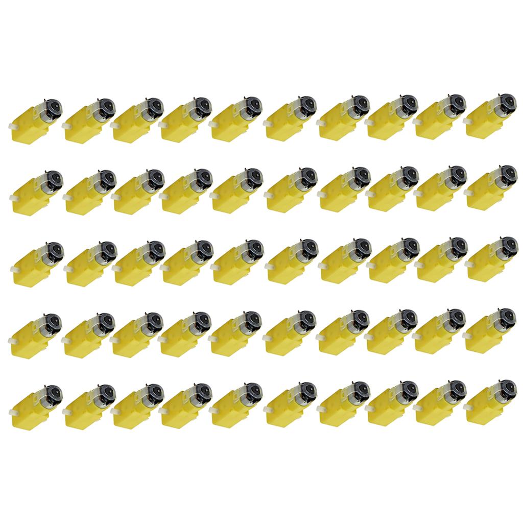 50 Piece Intelligent Car TT Motor Launch Smart Car Gear Motor for