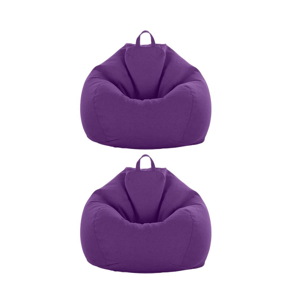 2xBeanbag Covers for Stuffed Animals 90*110cm Adult Size