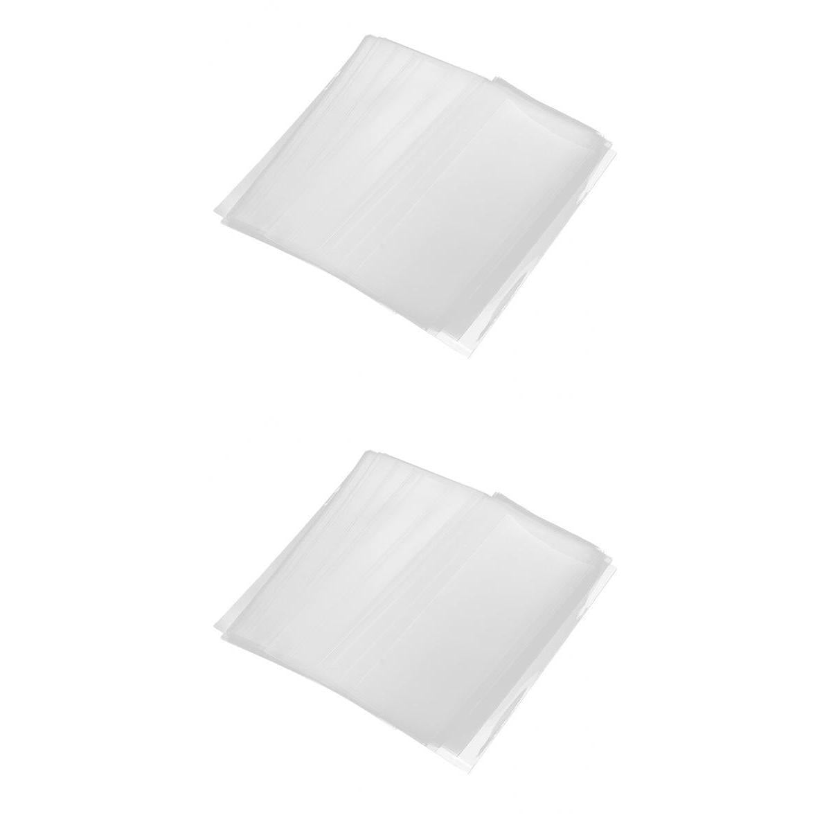 100PCS Paper Money Collection Holder Bill Note Currency Storage 17x8/19x9cm