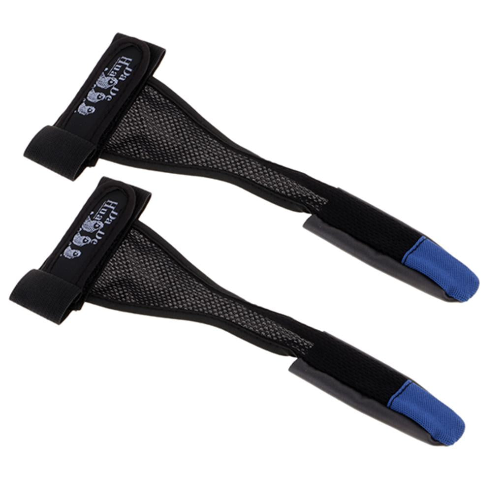 2pcs Fishing one Finger Gloves Non-Slip Single Finger Stall Protector Guard