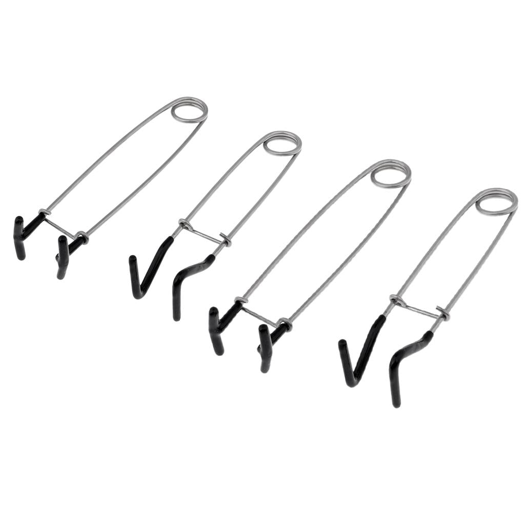 4pcs Bait Lure Pick up Hook Tool Frog Blackfish Fish Mouth Opener Spreader