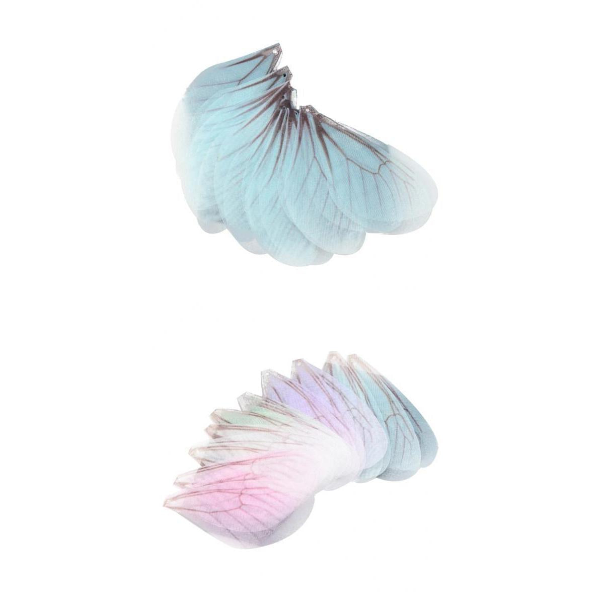 20 Pieces Dragonfly Wing Earrings Pendants for DIY Charm Jewelry Findings