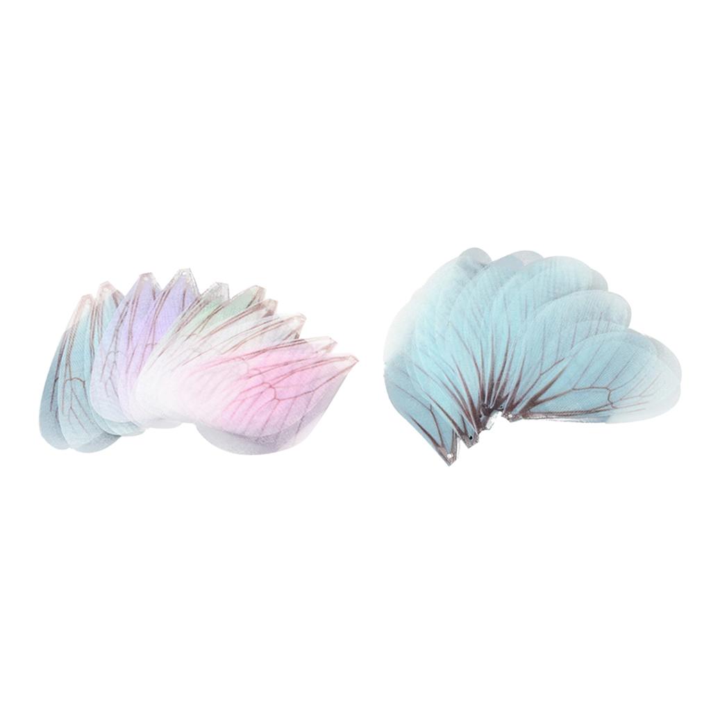 20 Pieces Dragonfly Wing Earrings Pendants for DIY Charm Jewelry Findings